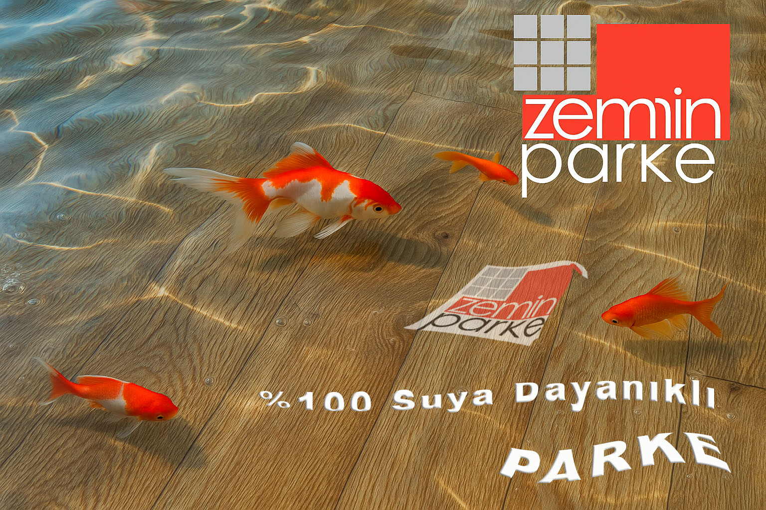 %100 Suya Dayanıklı Parke WaterProof