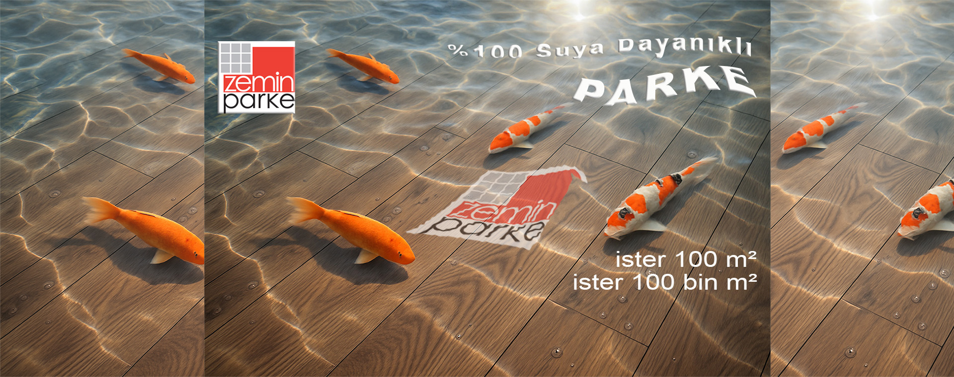 %100 Suya Dayanıklı Parke WaterProof