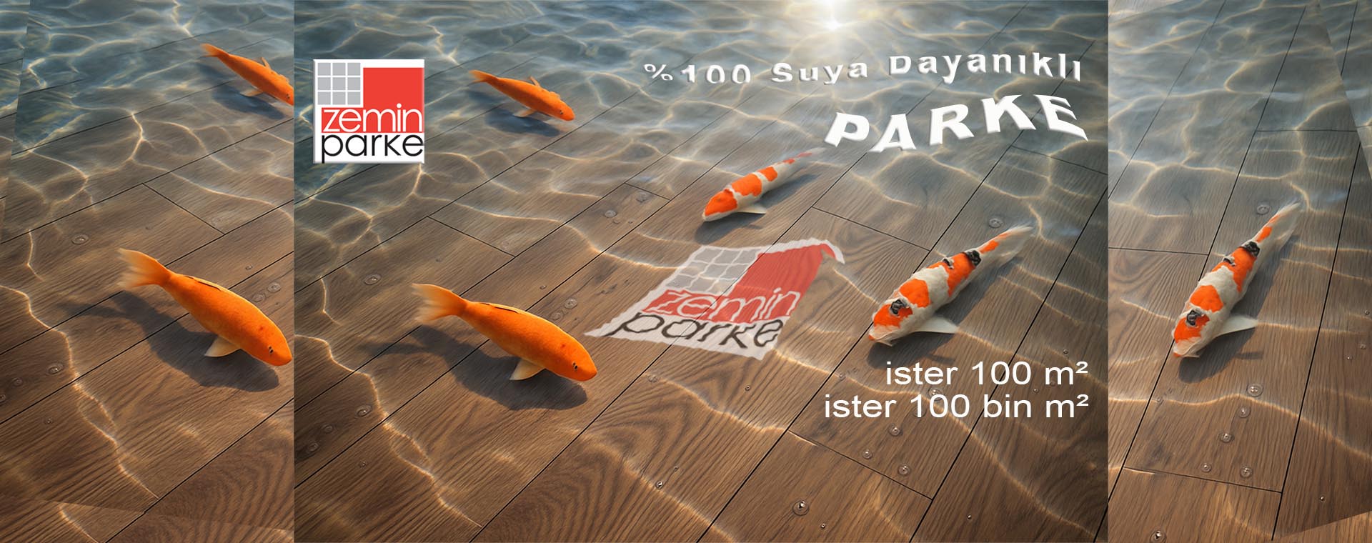 %100 Suya Dayanıklı Parke WaterProof